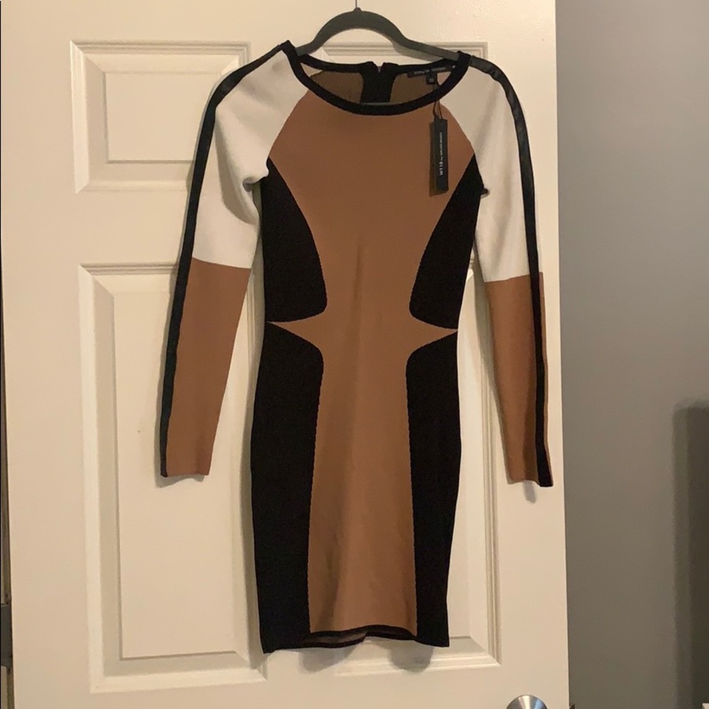 Color block dress